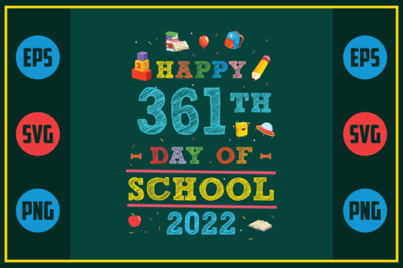 Celebrating 361 Days of School with Embroidery