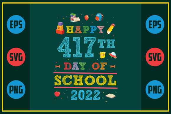 Celebrating 417 Days of School with Style