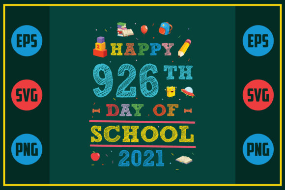 Happy 926th Day of School: A Nostalgic Embroidery Design